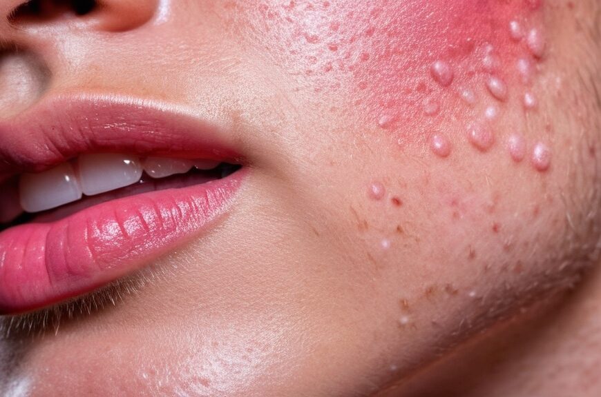 Photo steroids acne effects