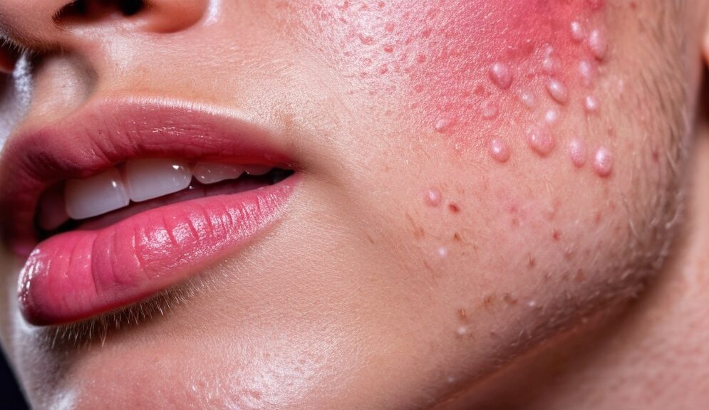 Photo steroids acne effects